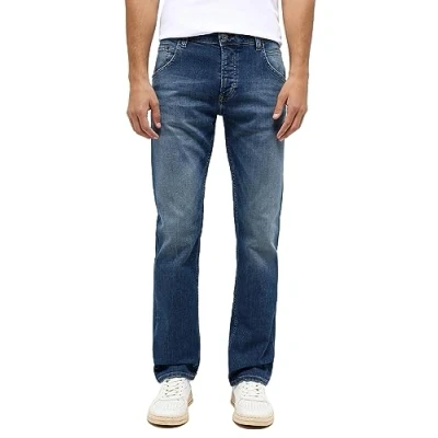Image of MUSTANG Men&#039;s Michigan Straight Jeans, Azul (Light Scratched Used 583), 40W x 32L