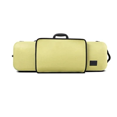 Image of GEWA violin case Bio A violet, organic flax shell, adjustable neck rest, fits from 1/2 4/4