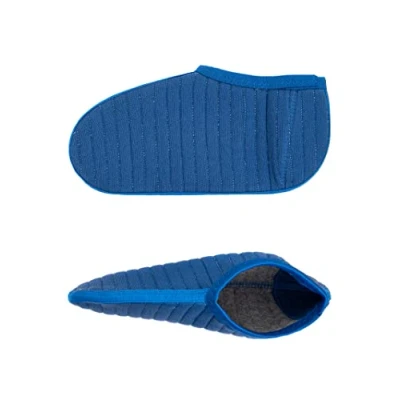 Image of Bockstiegel Bama Warm Wellington Boot Socks, blue, UK 8 / ca. EU 42