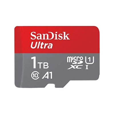 Image of SanDisk Ultra 1TB microSDXC Memory Card + SD Adapter with A1 App Performance Up to 120 MB/s, Class 10, U1