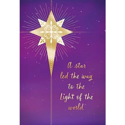 Image of DaySpring Light of the World 18 Christmas Boxed Cards and Envelopes (U1000)