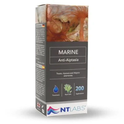 Image of NT Labs Marine Anti Aiptasia, Removes Aiptasia and Majano Anemones, Pesticide Free Removal, Applicator Included, Up To 200 Applications. 100ml