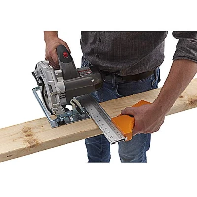 Image of Bora QuickCut Circular Saw Guide with Rail &amp; Angle Assist; All in One Woodworking Tool, 530416