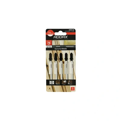 Image of 4x TIMCO Jigsaw Blades Wood Cutting HCS T119Bo AHW12K Pack of 5