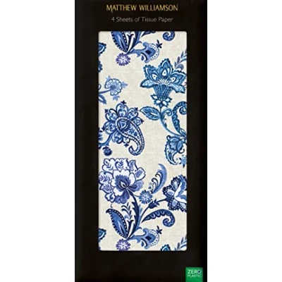Image of Matthew Williamson Paisley Pack of 4 Sheets Tissue Paper