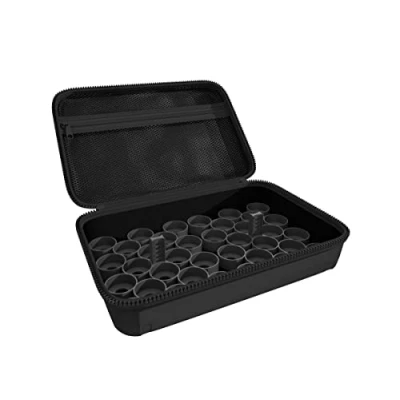 Image of Feldherr Half Size Case 50 compatible with 36 Citadel paint pots (12 ml / 18 ml), Color:Black