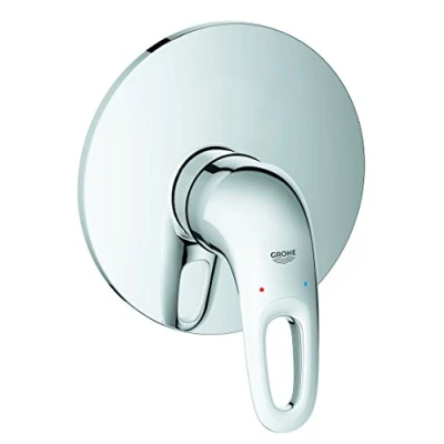 Image of GROHE 19507003 Eurostyle Fascia New Shower Mixer Tap (German Import) Chrome