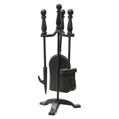 Image of JVL Colchester Contemporary Fireside Companion Set