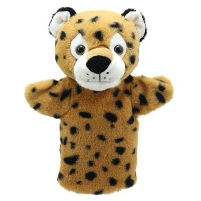Image of The Puppet Company Leopard Buddies Animal Hand Puppet,25cm x 22cm 12cm