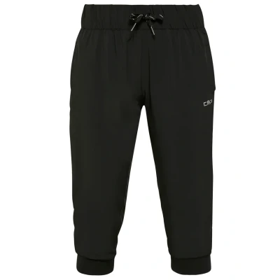 Image of CMP Woman PANT 3/4 sports trousers, Women&#039;s, Size: 8, Nero
