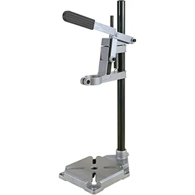 Image of wolfcraft Drill Stand I 3406000 for Drilling Flat Surfaces, Round Work Pieces and battens with Precision
