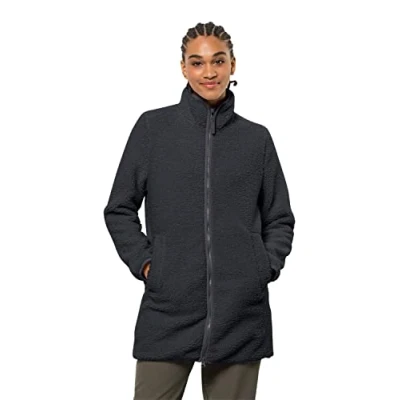 Image of Jack Wolfskin High Cloud Fleece Coat Women&#039;s Phantom, M