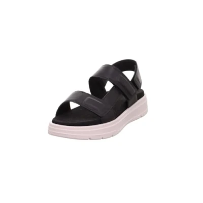 Image of Legero Women&#039;s Sunwalker Sandal, Black 0100, 7.5 UK