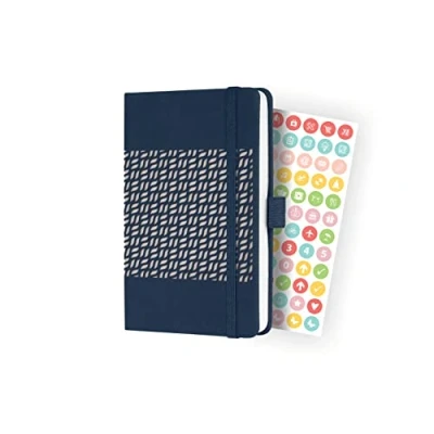 Image of SIGEL J4204 Jolie Weekly planner 2024, hardcover, 9,5 x 15 cm, 174 pages, dark Blue