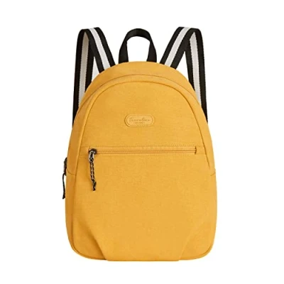 Image of Travelon Unisex&#039;s Coastal RFID Blocking Small Backpack, Sunflower, One Size