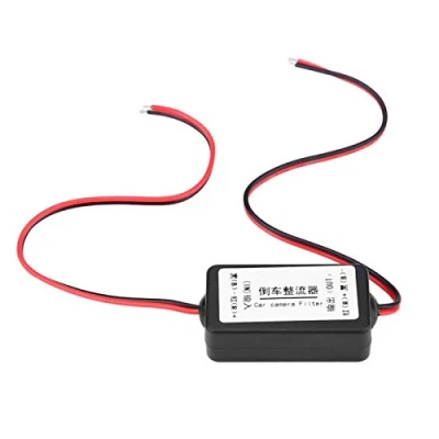 Image of 12V Rectifier Car Rearview Reverse Camera Power Relay Capacitor Filter