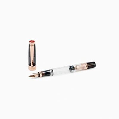 Image of Twsbi Diamond 580 Smoke Rose Gold II EF Nib Fountain Pen