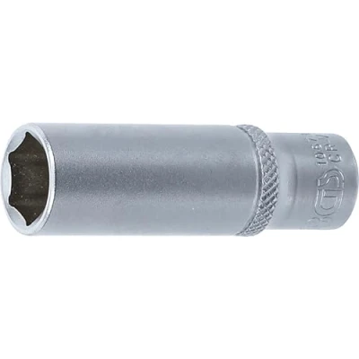 Image of BGS 10673 Socket, Hexagon, deep 6.3 mm (1/4&quot;) Drive 7/16&quot;