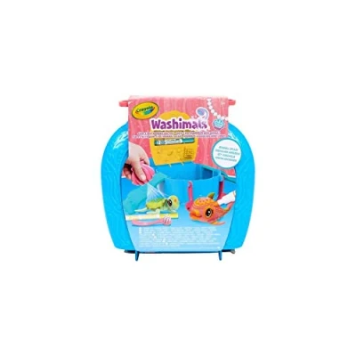 Image of CRAYOLA Washimals Pets Seashell Splash Playset Colour Your Own Washimal Again and Includes 3 Washable Markers Ideal for Kids Aged 3+