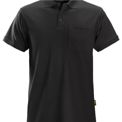 Image of Snickers Classic Polo Shirt Black XS Regular