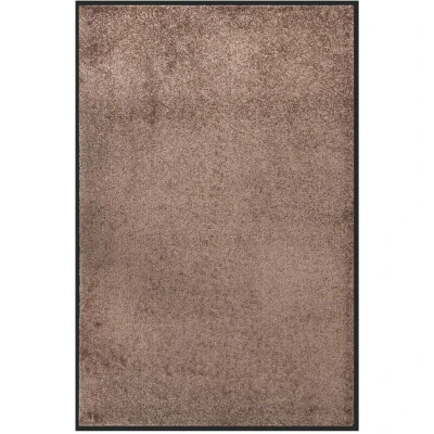 Image of vidaXL Doormat Brown 80x120 cm