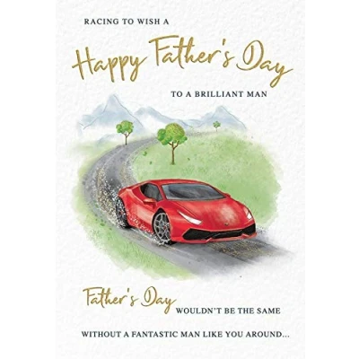Image of Traditional Father&#039;s Day Card 9 x 6 inches Piccadilly Greetings