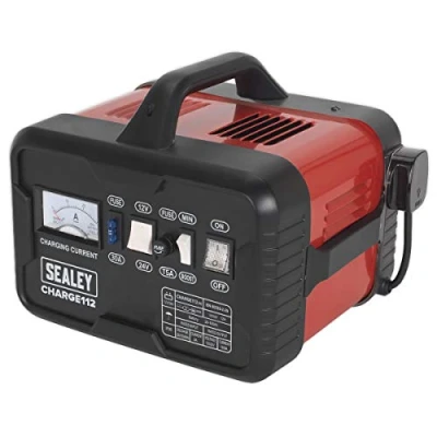 Image of Sealey Battery Charger 16A 12/24V 230V