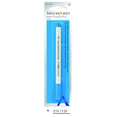 Image of MILWARD Water Erasable Fabric Marker, Blue