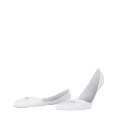 Image of 1 Pair White Cool 24/7 Cotton Invisible Socks Men&#039;s 10 11 Mens Falke