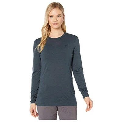 Image of Fjällräven Abisko Long sleeved top, Women&#039;s, Size: Large, Dark navy