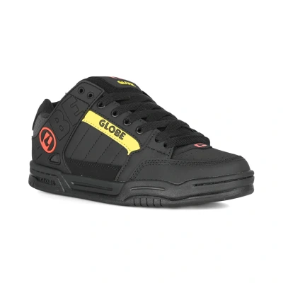 Image of Globe TILT Skate shoes, Men&#039;s, Size: 9.5, Black/sunset Leather/synthetics