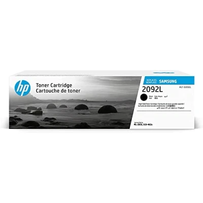 Image of Samsung SV003A MLT D2092L High Yield Toner Cartridge, Black, Pack of 1