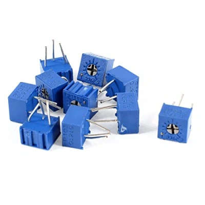 Image of sourcingmap 10 Pcs Potentiometer Trimmer Variable Resistor 3362P 103 10K Ohm