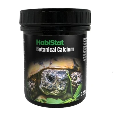 Image of HabiStat Botanical Calcium, 125g Natural Calcium Enriched With Herbs &amp; Flowers Suitable For All Herbivore Omnivore Species
