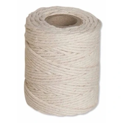Image of Flexocare Cotton Twine 125Gms Medium White (12 Pack)