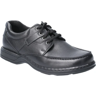Image of Hush Puppies Men&#039;s Randall Ii Derbys, Black, 12 UK