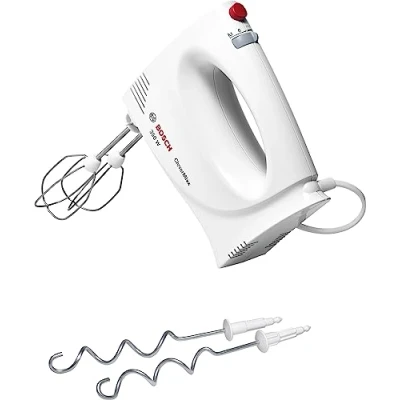 Image of Bosch MFQ3030GB Hand mixer Clever Mixx 350 W White/Red