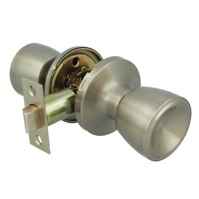 Image of Amig 11118 Door Knob 601 Brass Matt Chrome (Step)