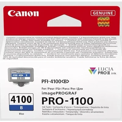 Image of Canon 6786C001 PFI4100 Blue Ink