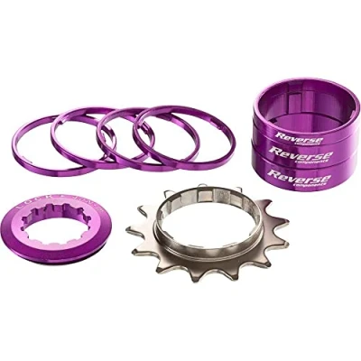 Image of Reverse Single speed Kit 7 cassette purple 2014 freewheel