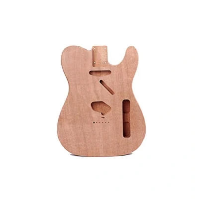 Image of Alnicov Unfinished Electric Guitar Body for Fender Telecaster TL DIY Accessory Mahogany Wood
