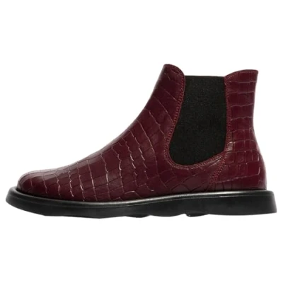 Image of Fly London Women&#039;s TICH099FLY Ankle Boot, Burgundy, 9 UK