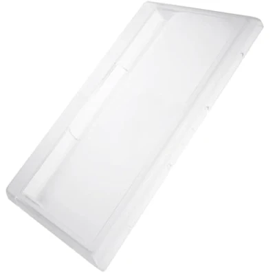 Image of Hotpoint Fridge Freezer Drawer Front Panel/Cover (White, 430mm x 240mm)