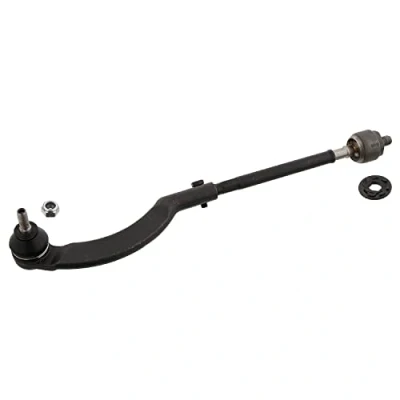 Image of 6025370493 Tie Rod FEBI BILSTEIN 29683 Front Axle Left with lock nuts nut