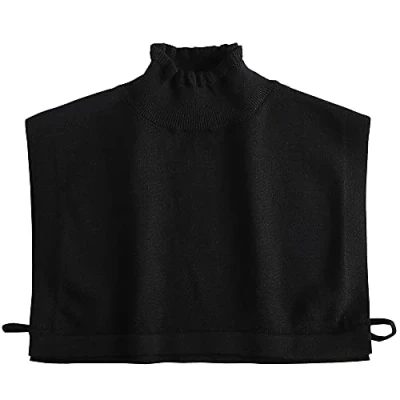Image of LoudSung Detachable Blouse Half Shirt Winter Fake Collar Turtleneck for Women Girls