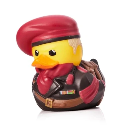 Image of TUBBZ Mini Revolver Ocelot Collectible Vinyl Rubber Duck Figure Official Metal Gear Solid Merchandise Thriller Action Video Games