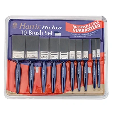 Image of HARRIS NO LOSS 10 PIECE PAINT BRUSH SET
