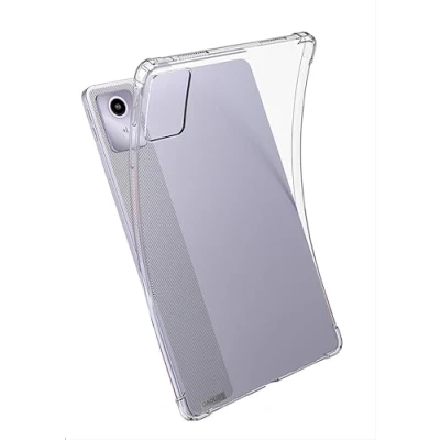 Image of GIOPUEY for Lenovo Tab M11 2024 Clear Case Soft TPU Back Shell, Slim Cover with Airbag Protection, Lightweight, Compatible Transparent
