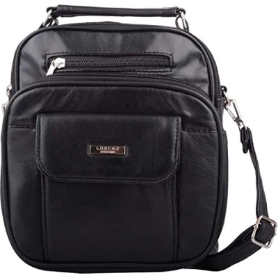 Image of Valita Mens/Womens Soft Nappa Leather Travel Cross Body/Shoulder Bag/Pouch