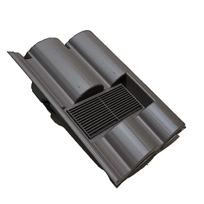 Image of Bold Roll in Line Roof Tile Vent, Brown